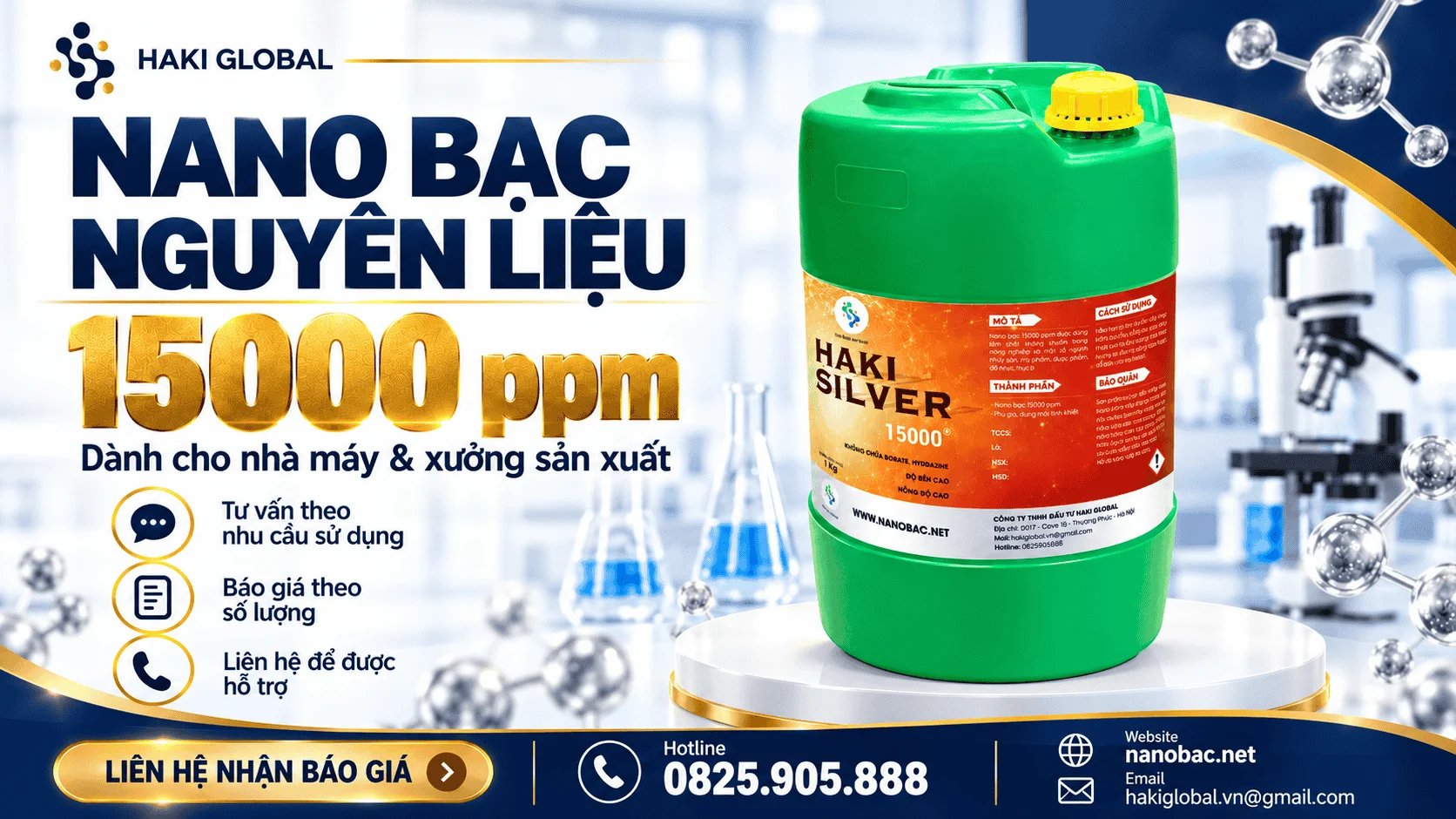 nano bạc có bị bay hơi không