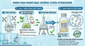 nano bạc không chứa hydrazine